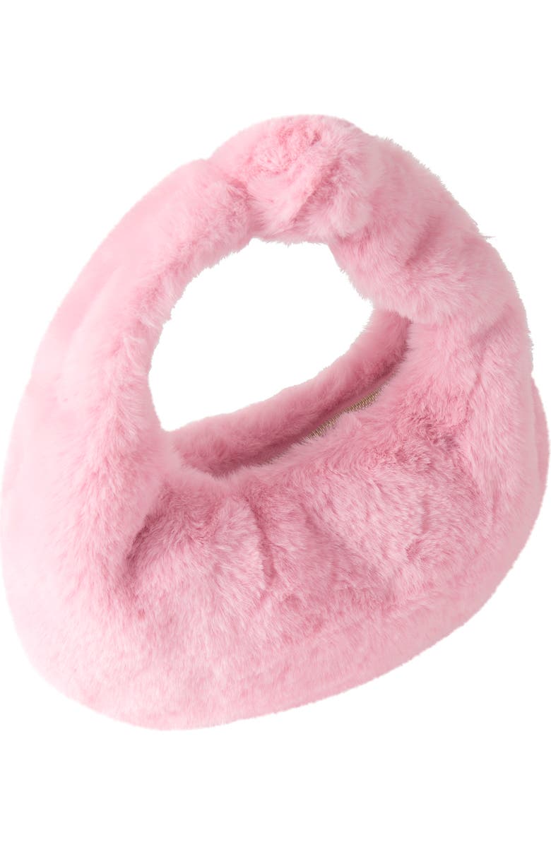 Rachel Riley Faux Fur Hand Bag, Alternate, color, Pink