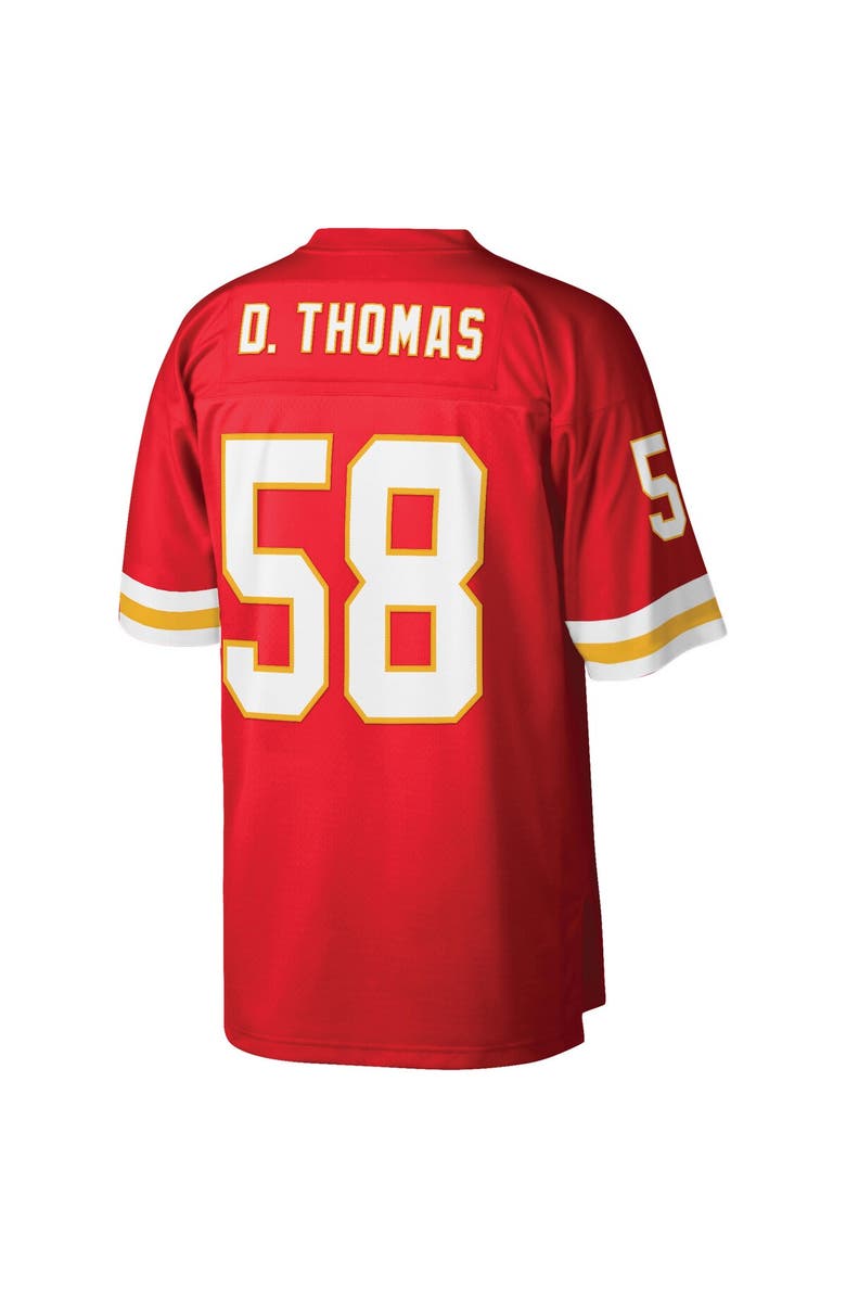 Mitchell & Ness Men's Mitchell & Ness Derrick Thomas Red Kansas City Chiefs Legacy Replica Jersey, Alternate, color, Red