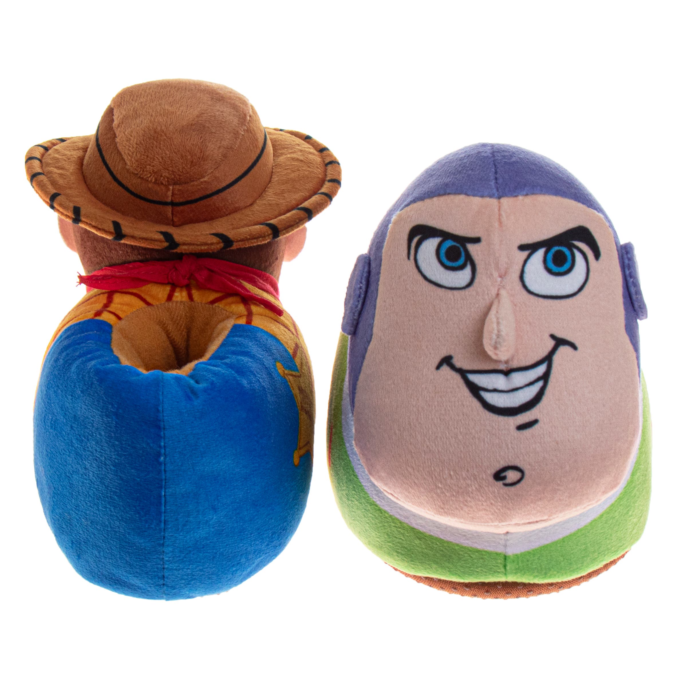 Disney Toy Story Woody & Buzz 3D Slippers, Alternate, color, 