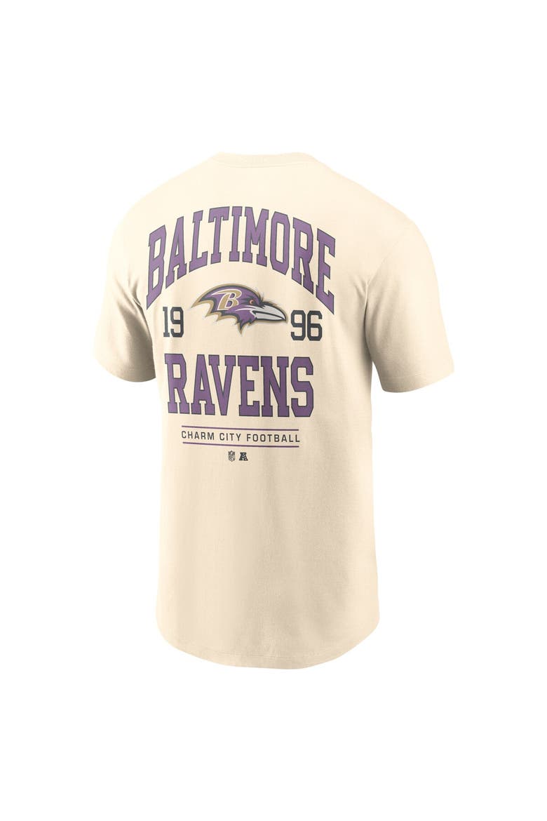 Men's Nike Natural Baltimore Ravens Freestyle Essential T-Shirt, Alternate, color, Natural