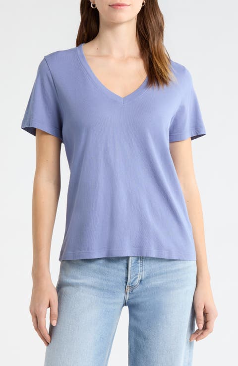 The Organic Cotton V-Neck Tee