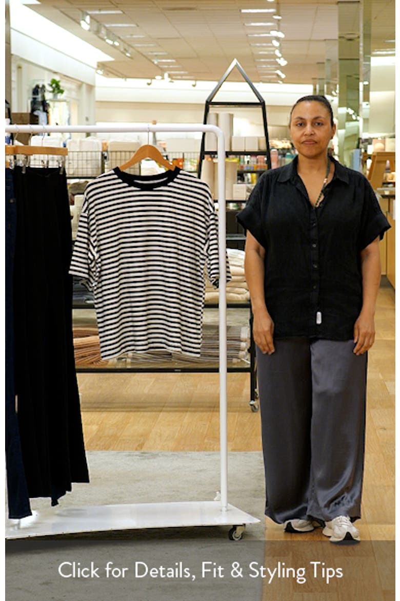 Settle Down Stripe Oversize T-Shirt video