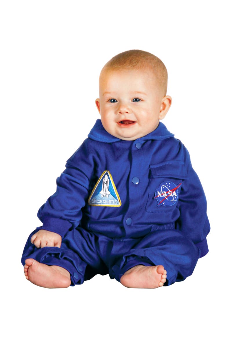 Flight Suit Romper, Main, color, Blue