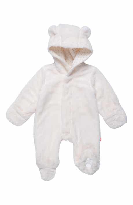 Cloud Minky Fleece Hooded Footie