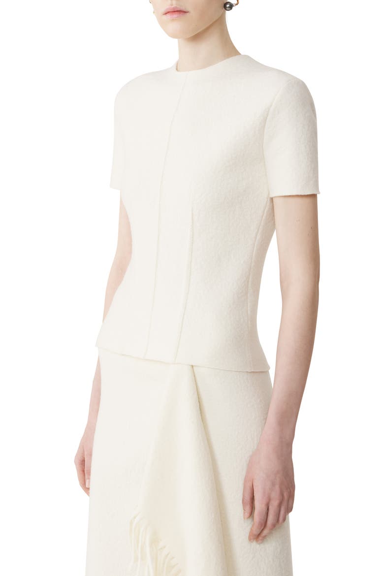 Cotton Mesh T-Shirt, Alternate, color, Moon
