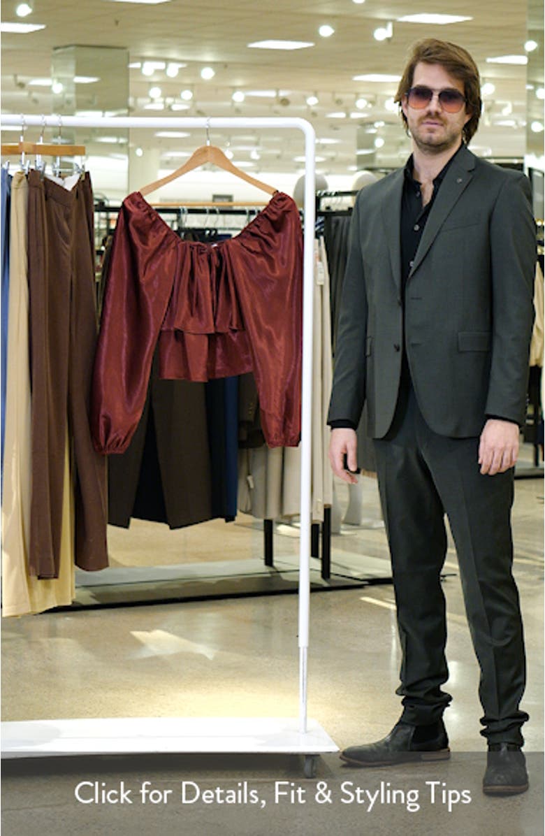 Janina Tiered Satin Top, sales video thumbnail