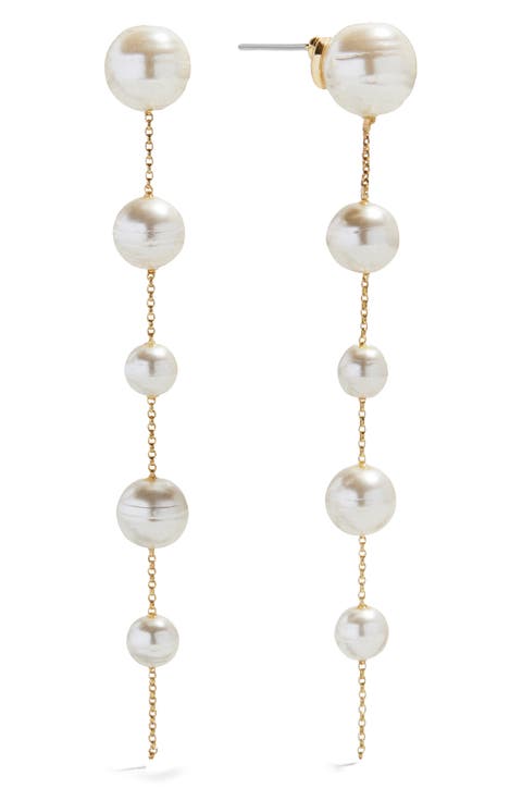 Blair Faux Pearl Earrings