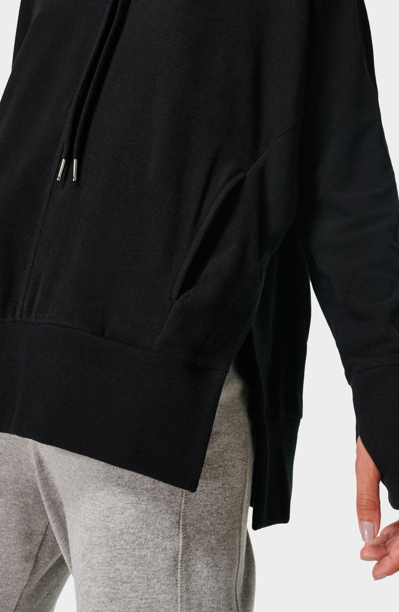 Sweaty Betty Liberate Luxe Fleece Hoodie, Alternate, color,