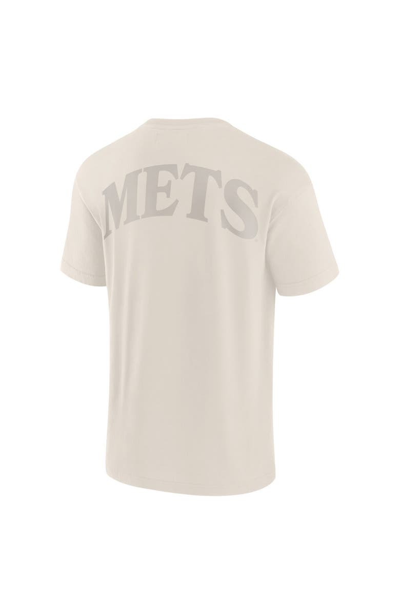 FANATICS Men's Fanatics Cream New York Mets Elements Iconic T-Shirt, Alternate, color, 