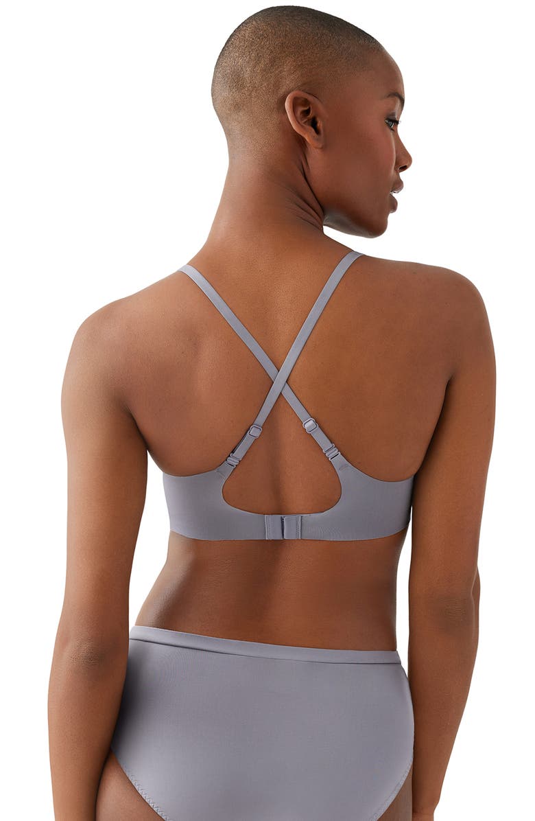 b.tempt'd by Wacoal Spotlight T-Shirt Bra, Alternate, color, Quicksilve