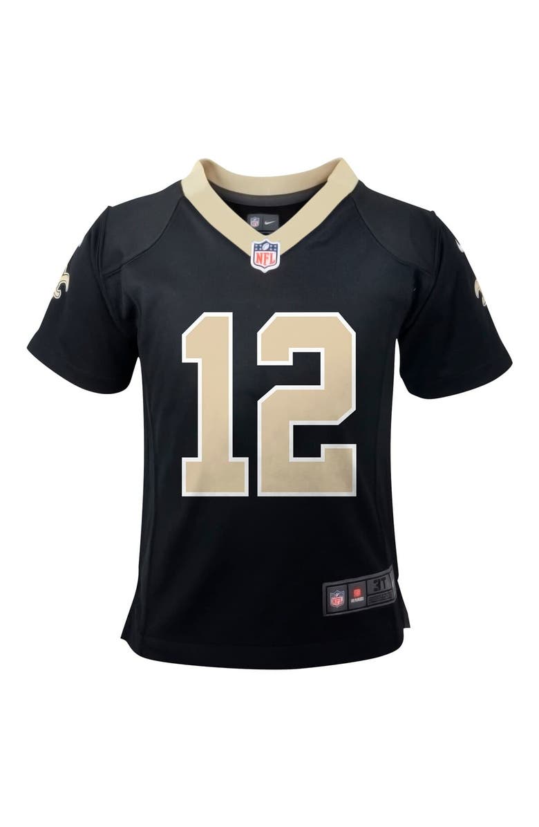 Nike Preschool Nike Chris Olave Black New Orleans Saints Player Game Jersey, Alternate, color, Black