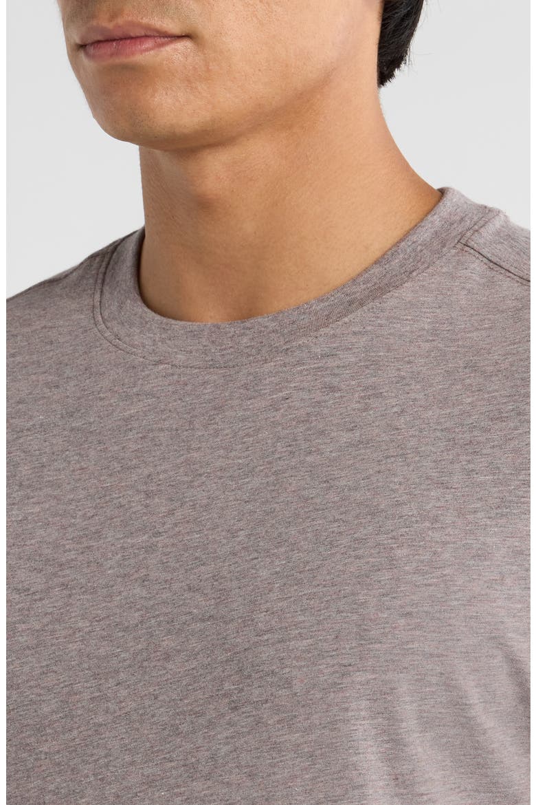 Colson Mélange Stretch Pima Cotton T-Shirt, Alternate, color, DUSTY ROSE