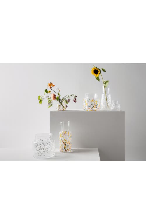 Kosta Boda Meadow Winter Tall Vase In Transparent