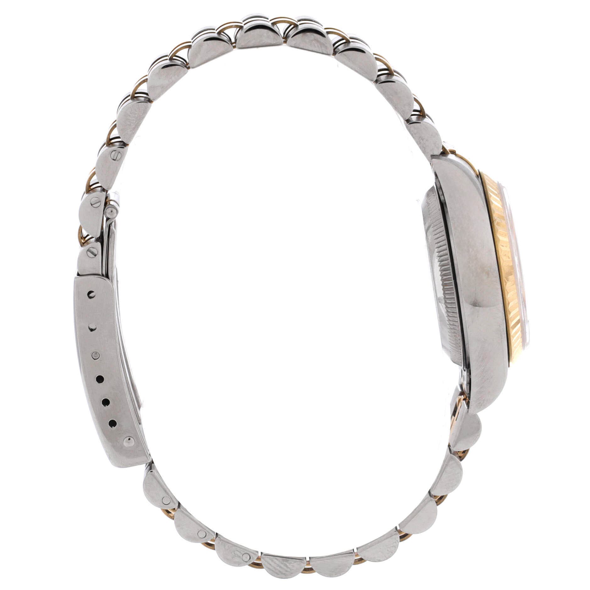 Oyster Perpetual Datejust Automatic Watch Stainless Steel and Yellow Gold 26, Alternate, color, Metallic Silver
