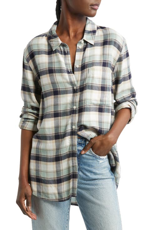 Plaid Boyfriend Shirt