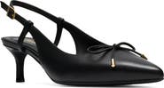 Clarks® Zarey Bow Pointed Toe Slingback Pump
