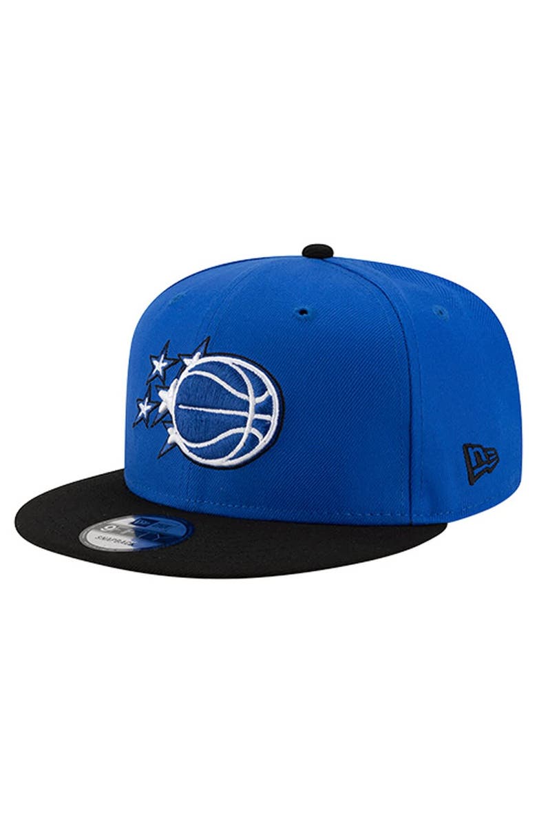 New Era Men's New Era Blue/Black Orlando Magic Two-Tone 9FIFTY Snapback Hat, Main, color, Blue
