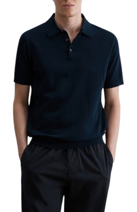 Short Sleeve Tricot Polo Shirt