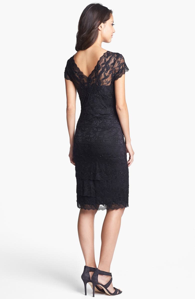 Marina Tiered Lace Dress, Alternate, color, 