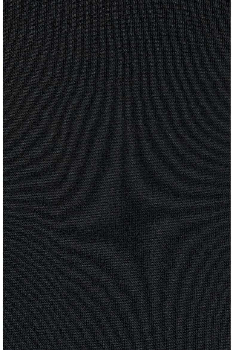 Cashmere & Silk Crewneck Sweater, Alternate, color, BLACK