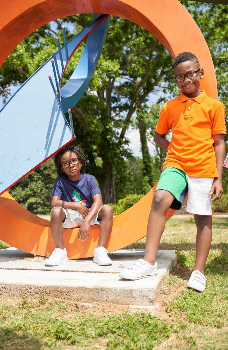 KidRaq Kids' Passport 48mm Polarized Optical Glasses, Alternate, color, Blue Water