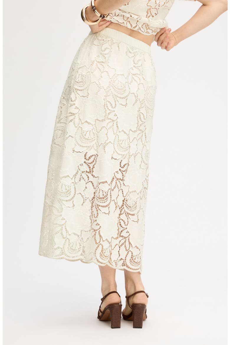 Lace Maxi Skirt, Alternate, color, BRIGHT WHITE