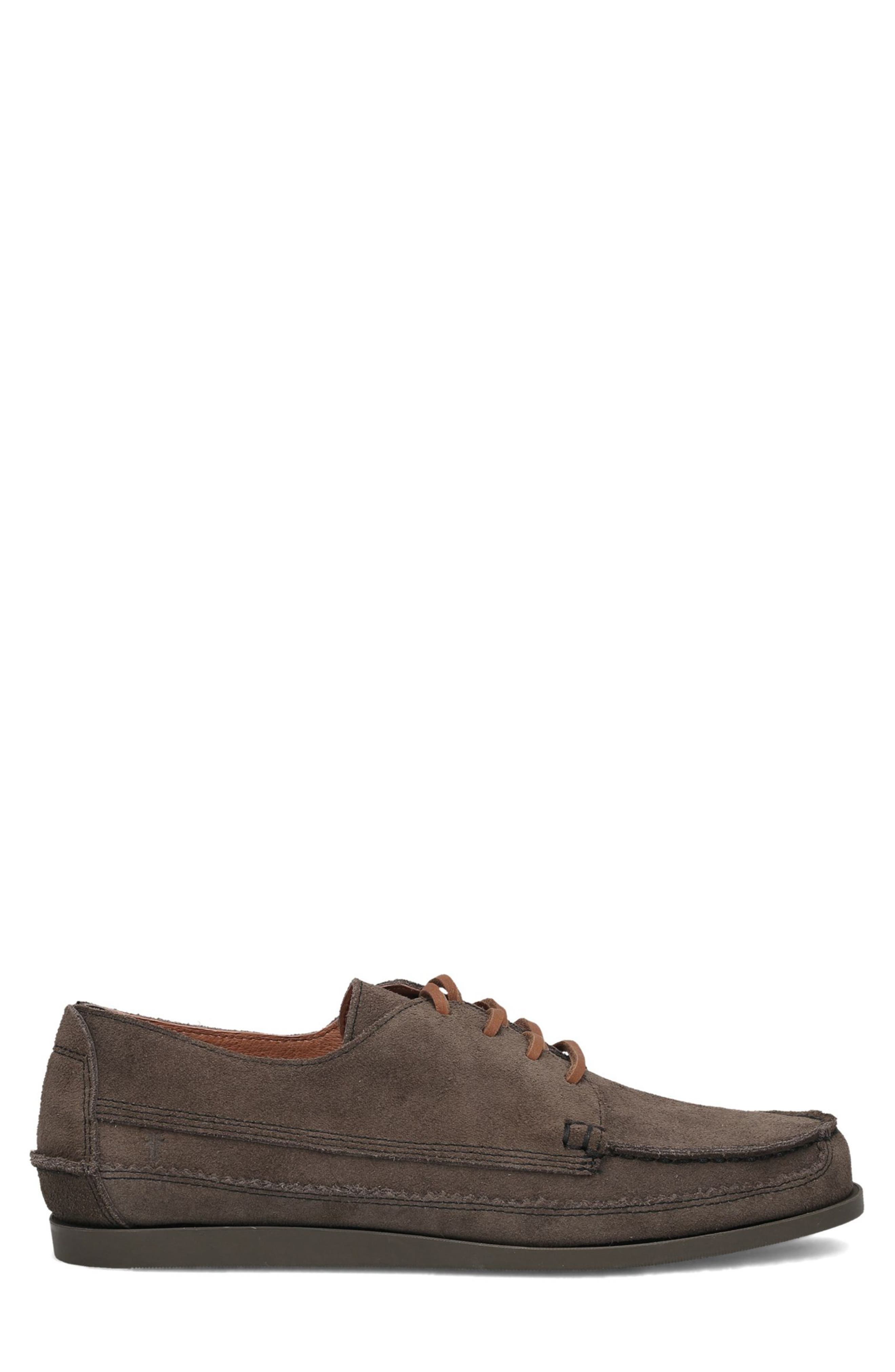 Frye Mason Moc Toe Derby, Alternate, color, Storm Grey