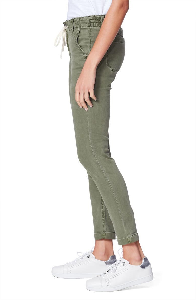 PAIGE Drawstring Waist Pants, Alternate, color, Vintage Costal Green