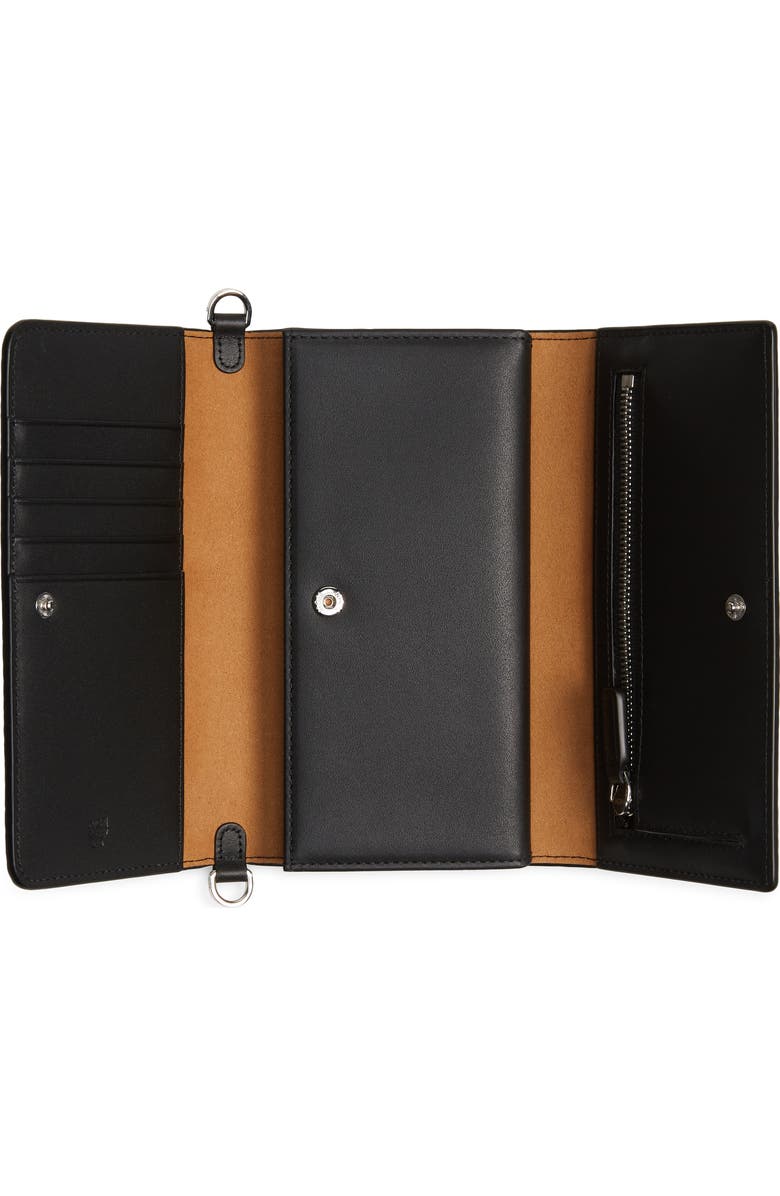 MCM Visetos Coated Canvas Crossbody Wallet, Alternate, color,