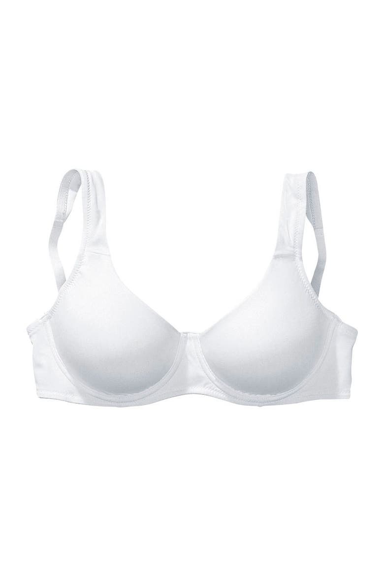 Underwire T-Shirt Bra, Alternate, color, White