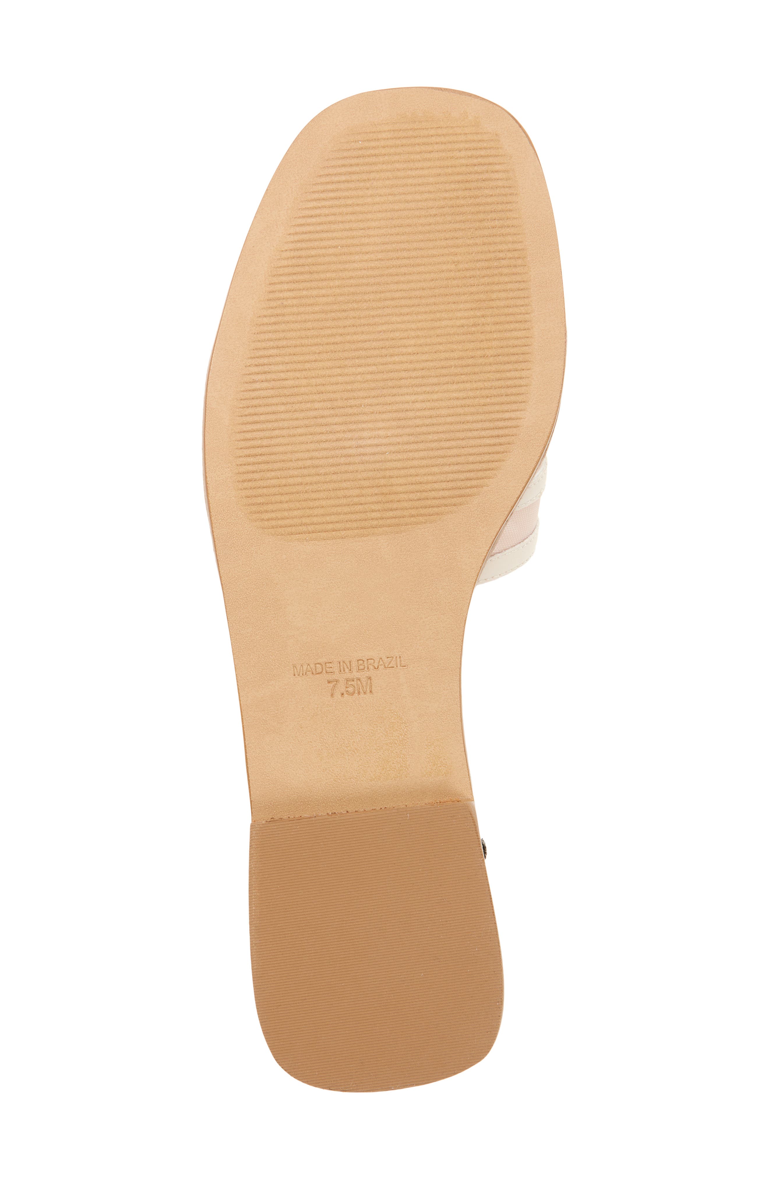 Steve Madden Hadyn Mesh Slide Sandal, Alternate, color, Bone