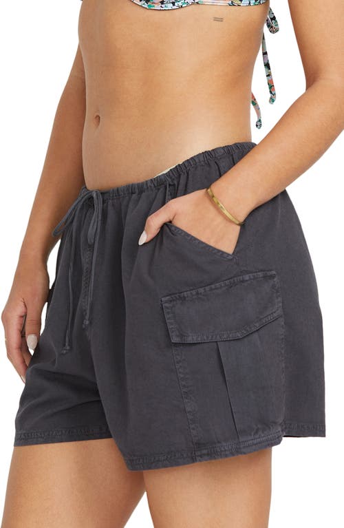 BILLABONG BILLABONG LET'S GO COTTON BLEND DRAWSTRING CARGO SHORTS