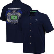 Tommy Bahama Men's Tommy Bahama Navy Dallas Cowboys Top of Your Game Camp Button-Up Shirt