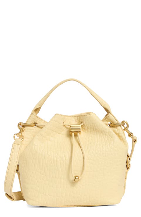 Pippa Leather Bucket Bag