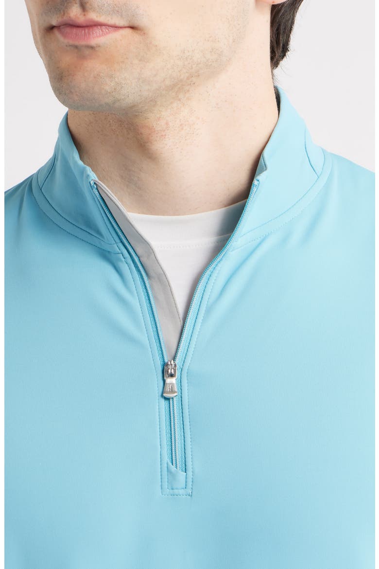 Motion Performance Quarter Zip Pullover, Alternate, color, HAZE