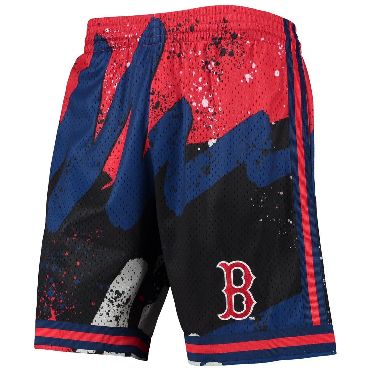Men's Mitchell & Ness Red Boston Red Sox Hyper Hoops Shorts - image 2