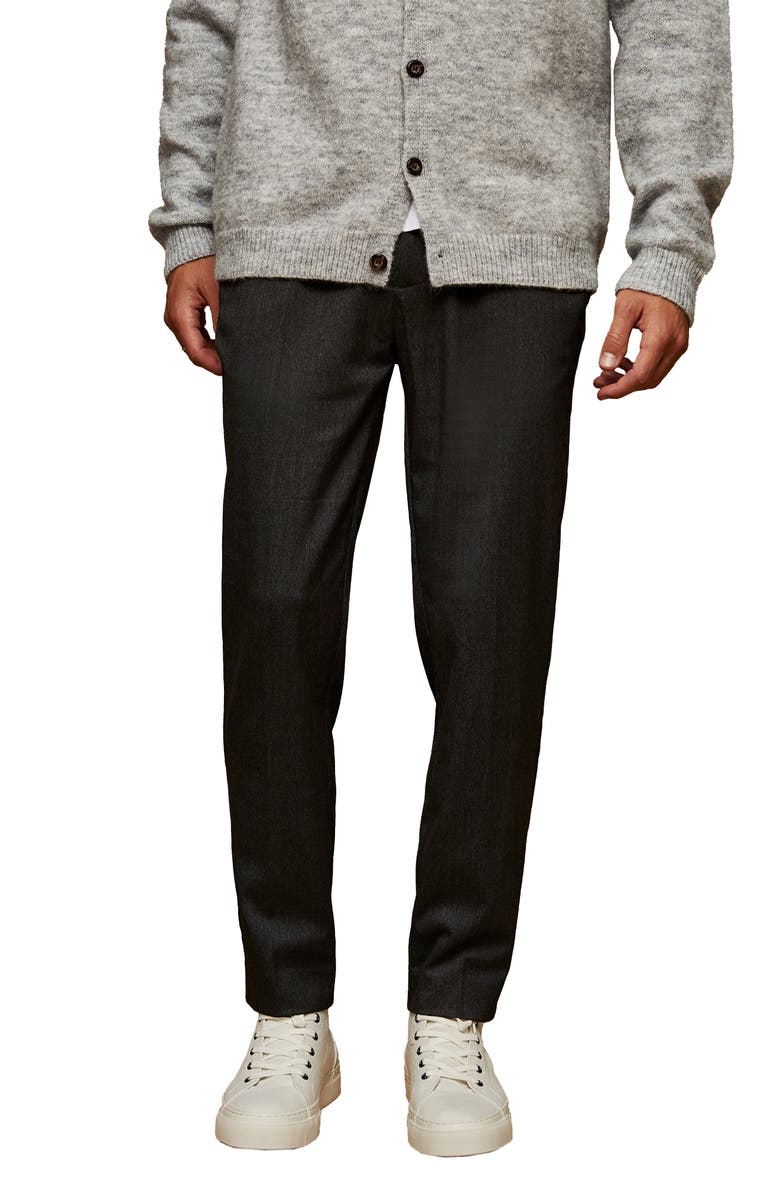 Topman Crop Drawstring Pants, Main, color,