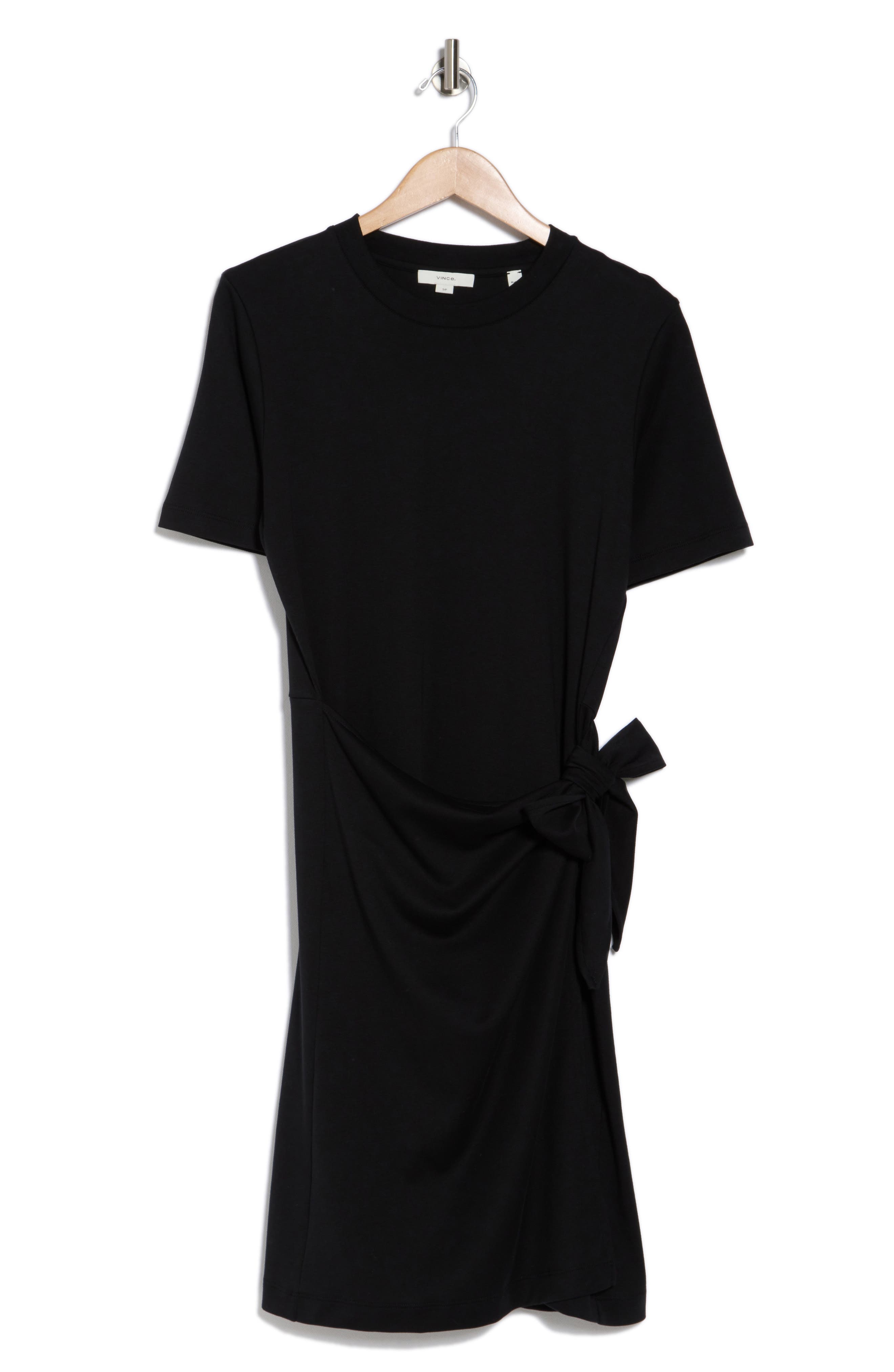 t shirt dress tie waist MEROKEETY Womens 2025 Summer Sleeveless Striped Casual Crew Neck Mini Dresses Black at Amazon Women's Clothing store Features ties on either side of the waist for detail Tommy Hilfiger Tie Waist T-Shirt