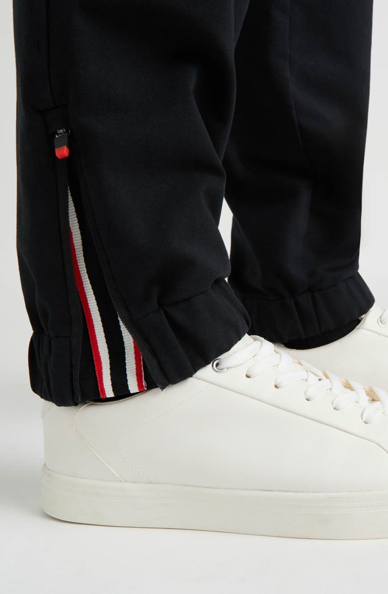 Hunter Forest Stretch Cotton Commuter Pants, Alternate, color, Black