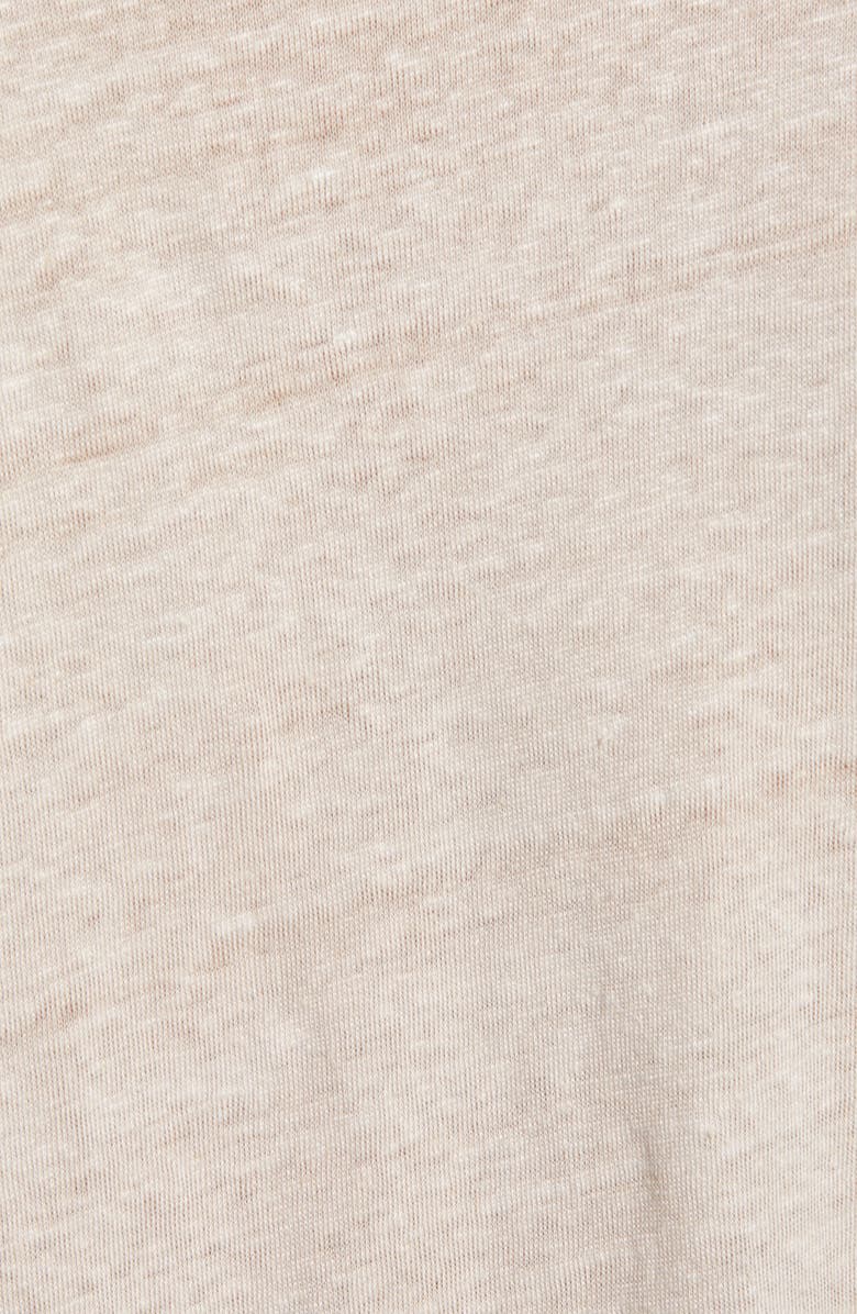 Vince Slim Fit Linen Baseball T-Shirt, Alternate, color, 