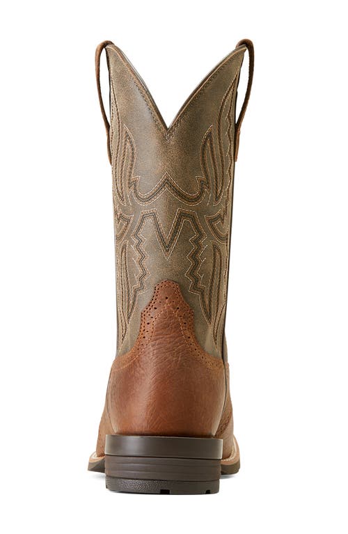 Ariat Hybrid Ranchway Western Boot In Brown