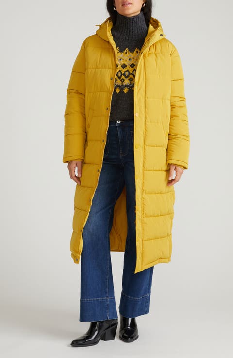 Everest 2 Hooded Long Puffer Coat (Plus)