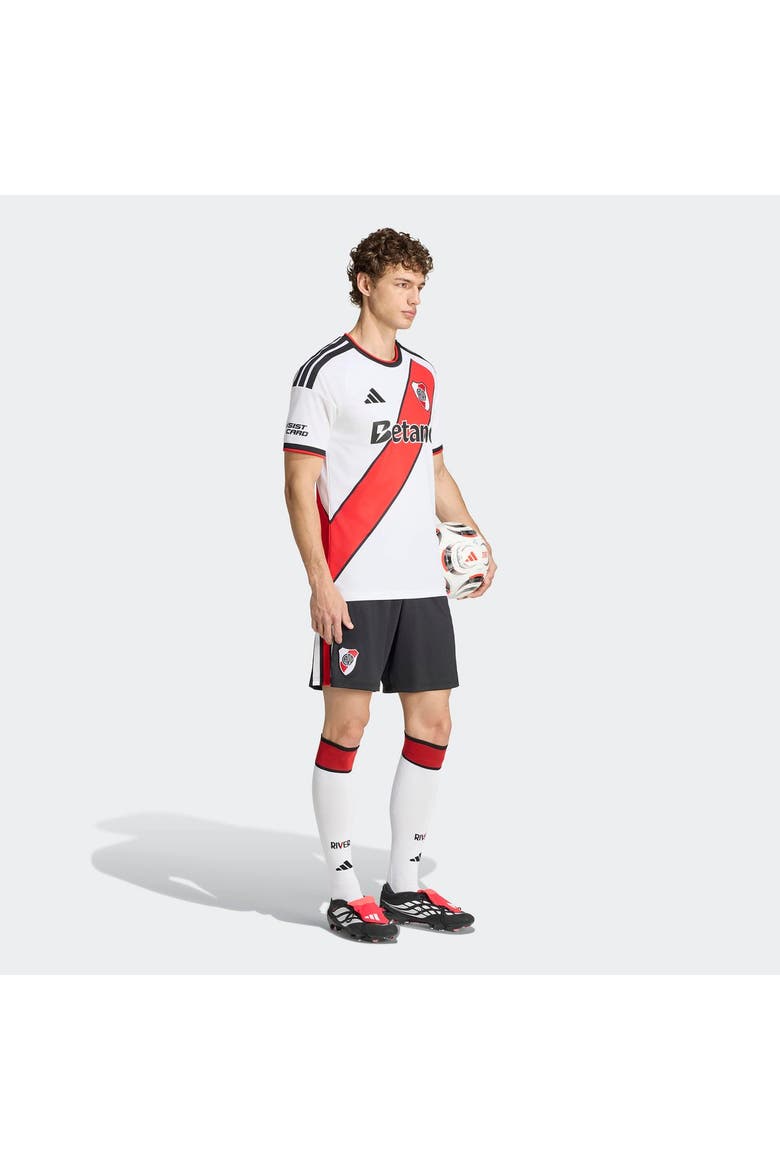 Men's adidas White Club Atlético River Plate 2026/27 Home Replica Jersey, Alternate, color, White