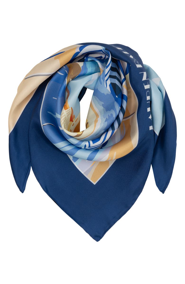 Lauren Ralph Lauren Conversational Small Square, Alternate, color, Navy