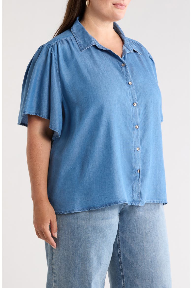 Greyson Short Sleeve Shirt, Alternate, color, MEDIUM WASH