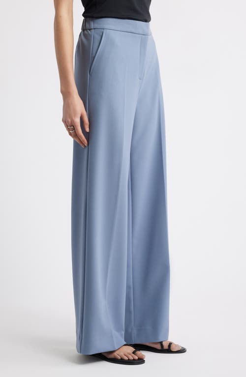 Nordstrom The Lennox Wide Leg Trousers In Blue