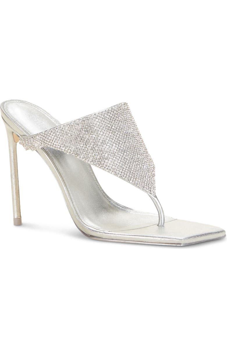 Cult Gaia Audrey Crystal Sandal, Main, color,