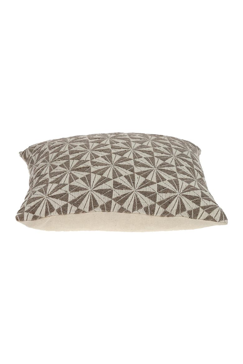 Dorri Transitional Beige Throw Pillow, Alternate, color, BEIGE