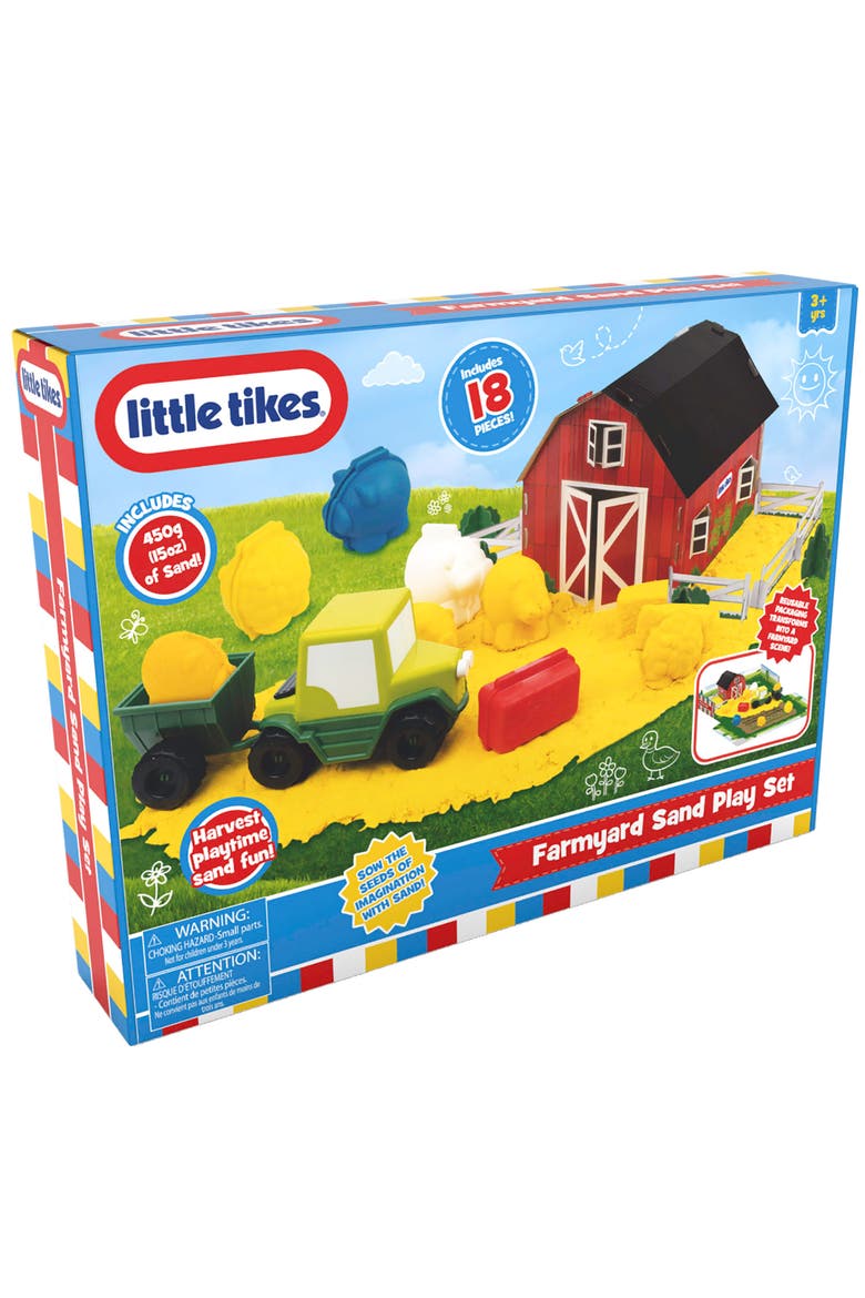 Farmyard Sand 18 Piece Play Set, Main, color, Multicolored
