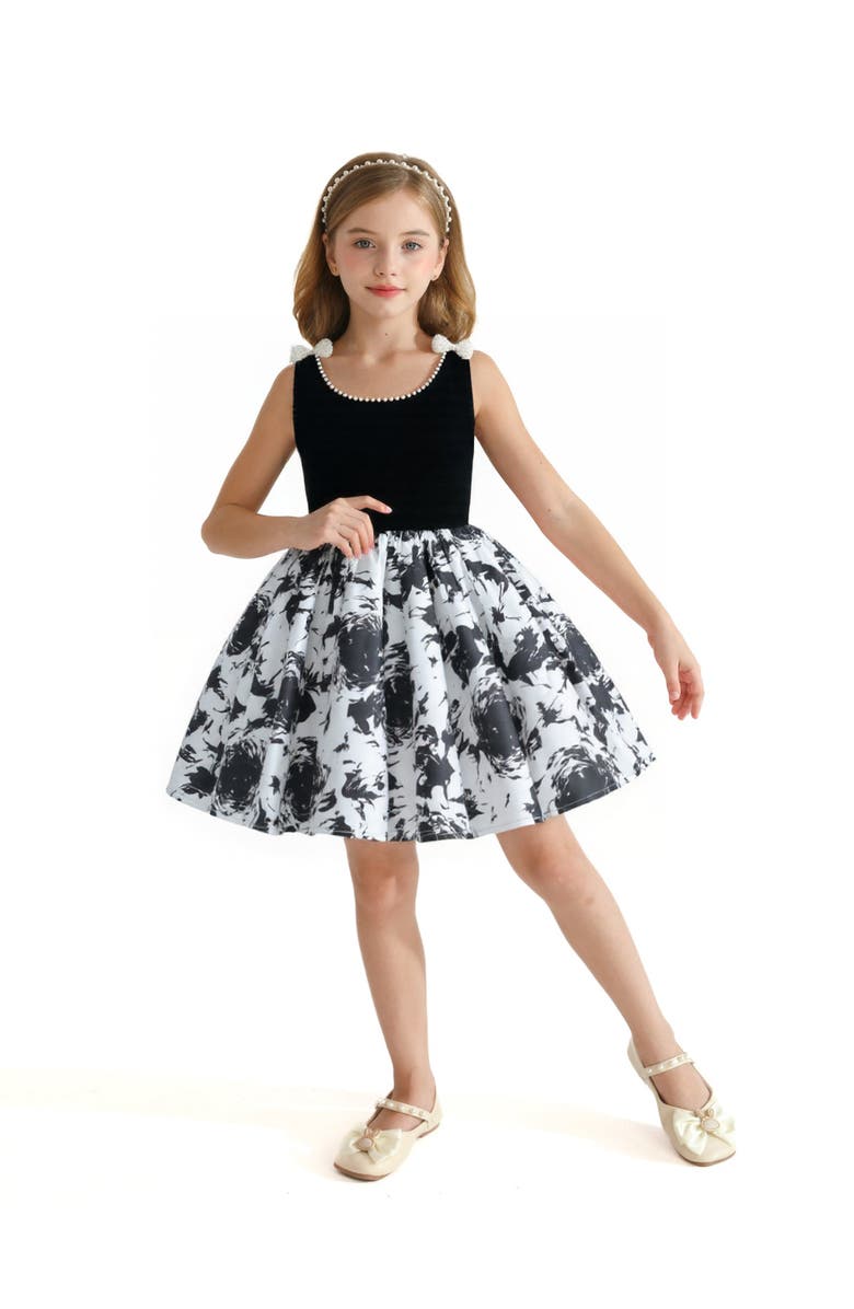 Tulleen Maitland Dress, Alternate, color, Black